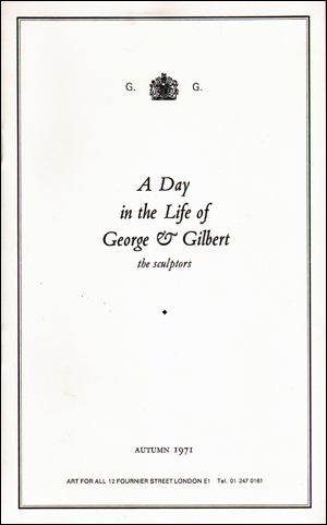 A Day in the Life of George & Gilbert, The Sculptors