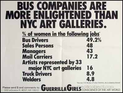 Bus Companies Are More Enlightened Than NYC Art Galleries