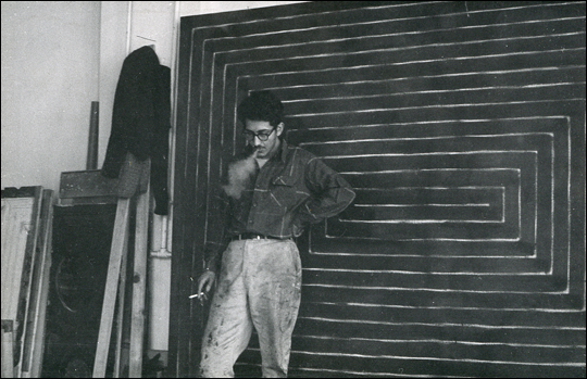 Frank Stella, New York, 1959
