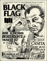 [ Black Flag Legal Benefit at Mi Casita / Fri. Jan. 14 1983 ]