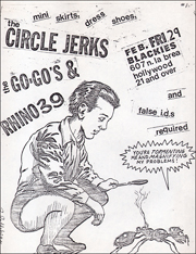 [The Circle Jerks at Blackies / Fri. Feb. 29 1980]