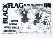 [Black Flag at The Fleetwood / Fri. Apr. 11 1980]