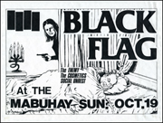 [Black Flag at The Mabuhay / Sun. Oct. 19 1980]