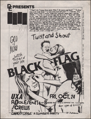 [Black Flag at Baces Hall [Twist and Shout] / Fri. Oct. 24 1980]