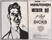 [Minutemen at the Phenomenon at Fiesta House / Thur. Oct. 20, 1983]