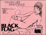 [ Black Flag at Hong Kong Café / Thurs. Nov. 1, 1979 / Flyer #18 ]