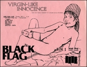 [Black Flag at Hong Kong Café / Thurs. Nov. 1, 1979 / Flyer #18]