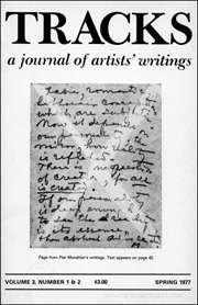 Tracks : A Journal of Artists' Writings