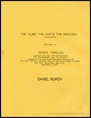 The Cube The White The Idealism (1967-1975) followed by Going Through
