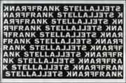 Frank Stella : Star of Persia I & II / Black Series I