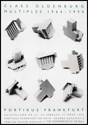 Poster : Claes Oldenburg : Multiples 1964 - 1990