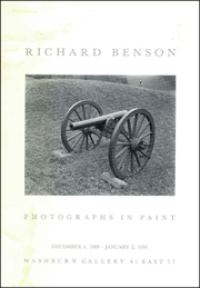 Richard Benson : Photographs in Paint