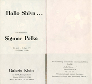 Hallo Shiva ... neue Bilder von Sigmar Polke