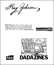 Steven Leiber, Catalog 23 : Ray Johnson, North American Networkers and Dadazines
