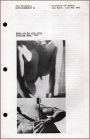 John Baldessari : MATRIX / BERKELEY 94