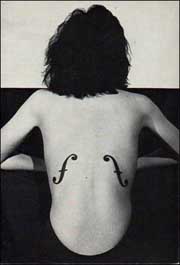 Homage to Man Ray Tattoo, Performed on Judy Nylon (London 1977)