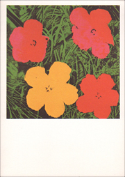 Andy Warhol / fleurs / flowers / Blumen / 1964