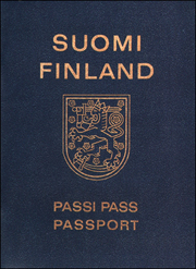 Suomi Finland Passi Port
