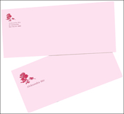 Printed Envelope and Letterhead by Aleksandra Mir