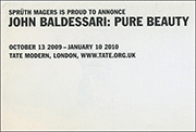 John Baldessari : Ear Sofa; Nose Sconces with Flowers (In Stage Setting) / John Baldessari : Pure Beauty