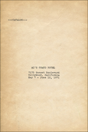 Catalog : Al's Grand Hotel