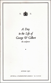 A Day in the Life of George & Gilbert, The Sculptors