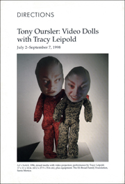 Tony Oursler : Video Dolls with Tracy Leipold