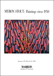 Myron Stout : Paintings Circa 1950