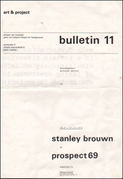 Art & Project Bulletin 11 : Stanley Brouwn at Prospect 69