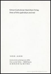 Lines of Thin Pale Blue and Red